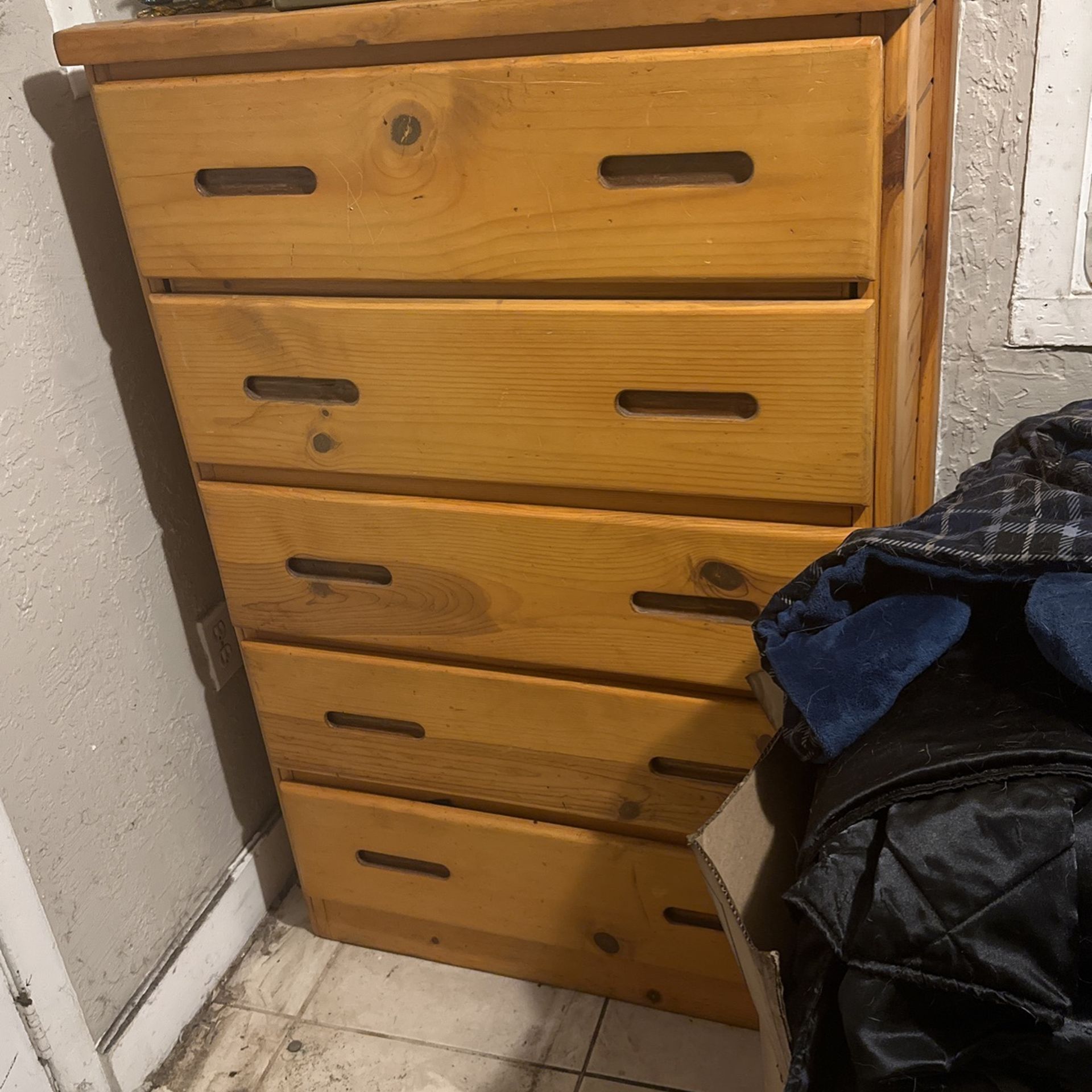 Wooden Cabinet /desk — Make An Offer