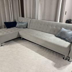 LIGHT GREY COUCH