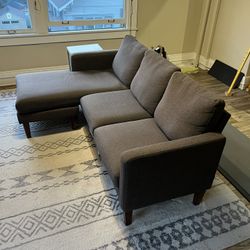 Sectional L Shaped Sofa with Chaise