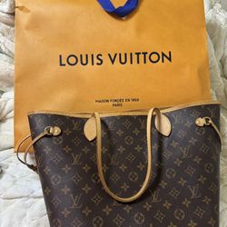 Authentic Louis Vuitton Neverfull MM