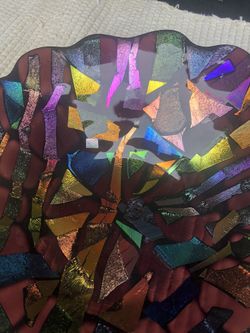 Carmen D’Aquila mosaic glass bowl