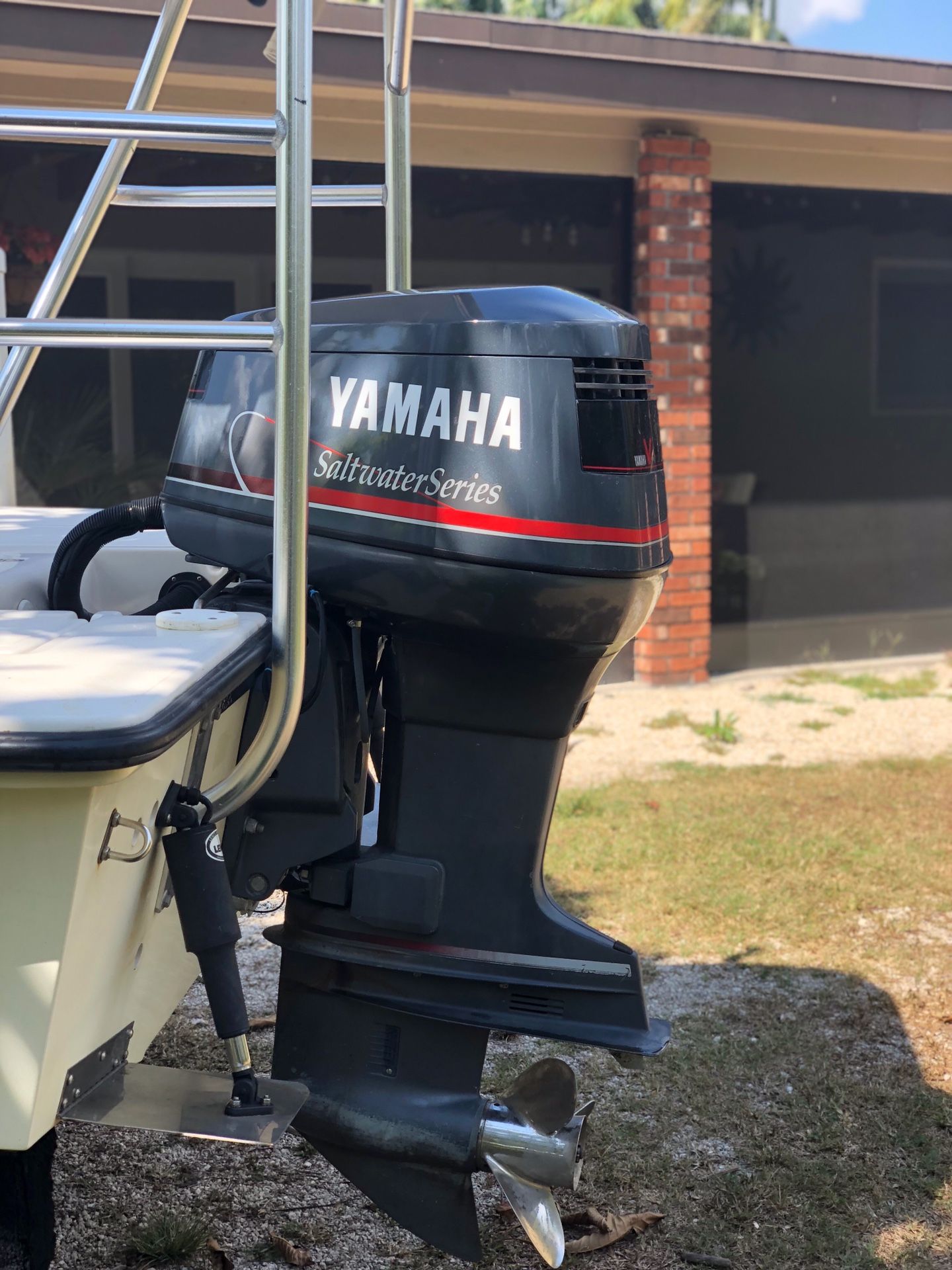 1998 Very clean 130HP 2 Stroke Yamaha. With SS Prop. Priced Reduced.