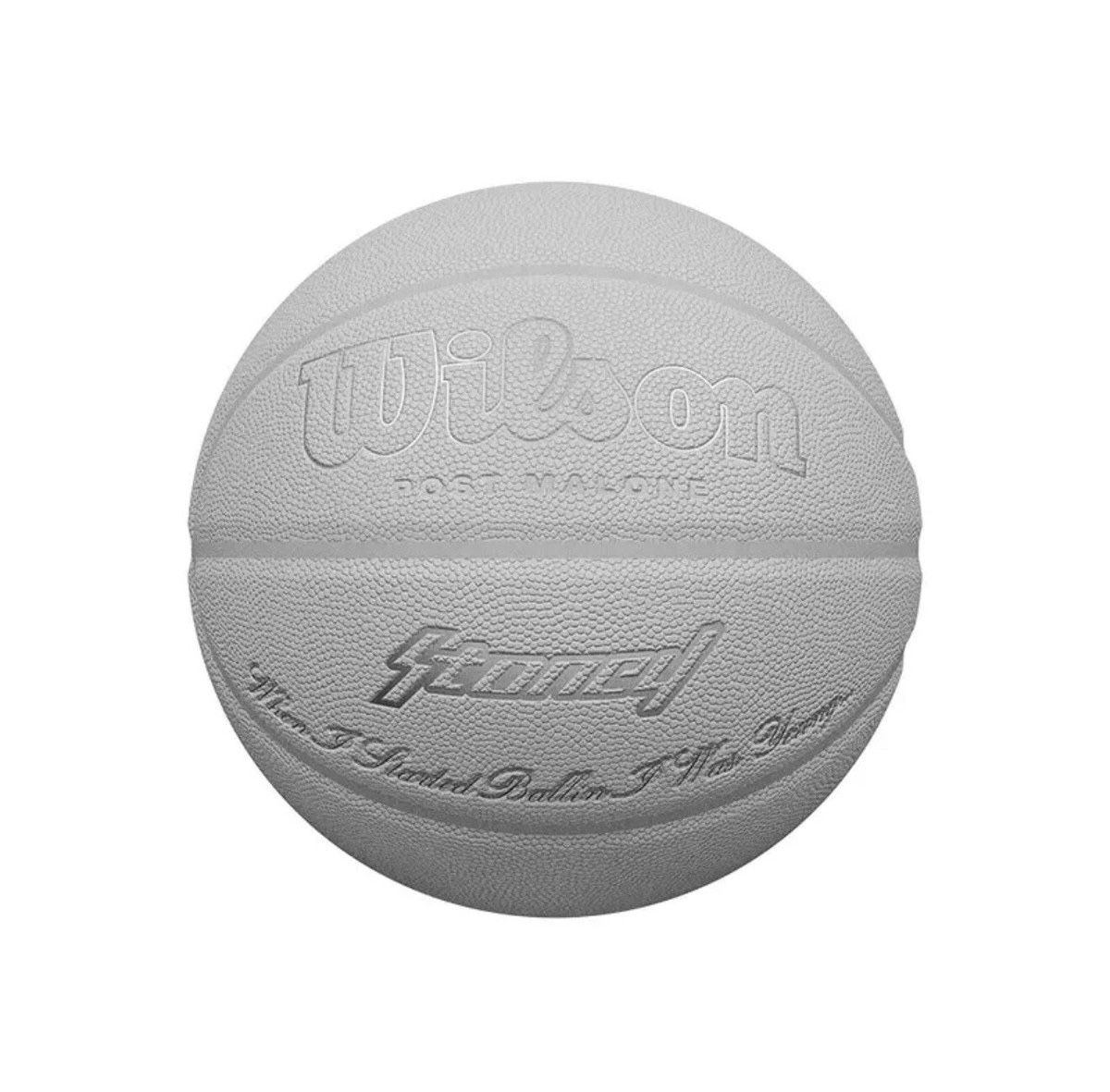 Post Malone X Wilson “White Iverson” Anniversary Basketball /300 Rare