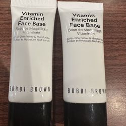 New— 2pc Bobbi Brown Vitamin face base PRIMER travel size