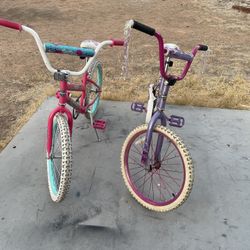 2 Girls Huffy Bikes(20’)