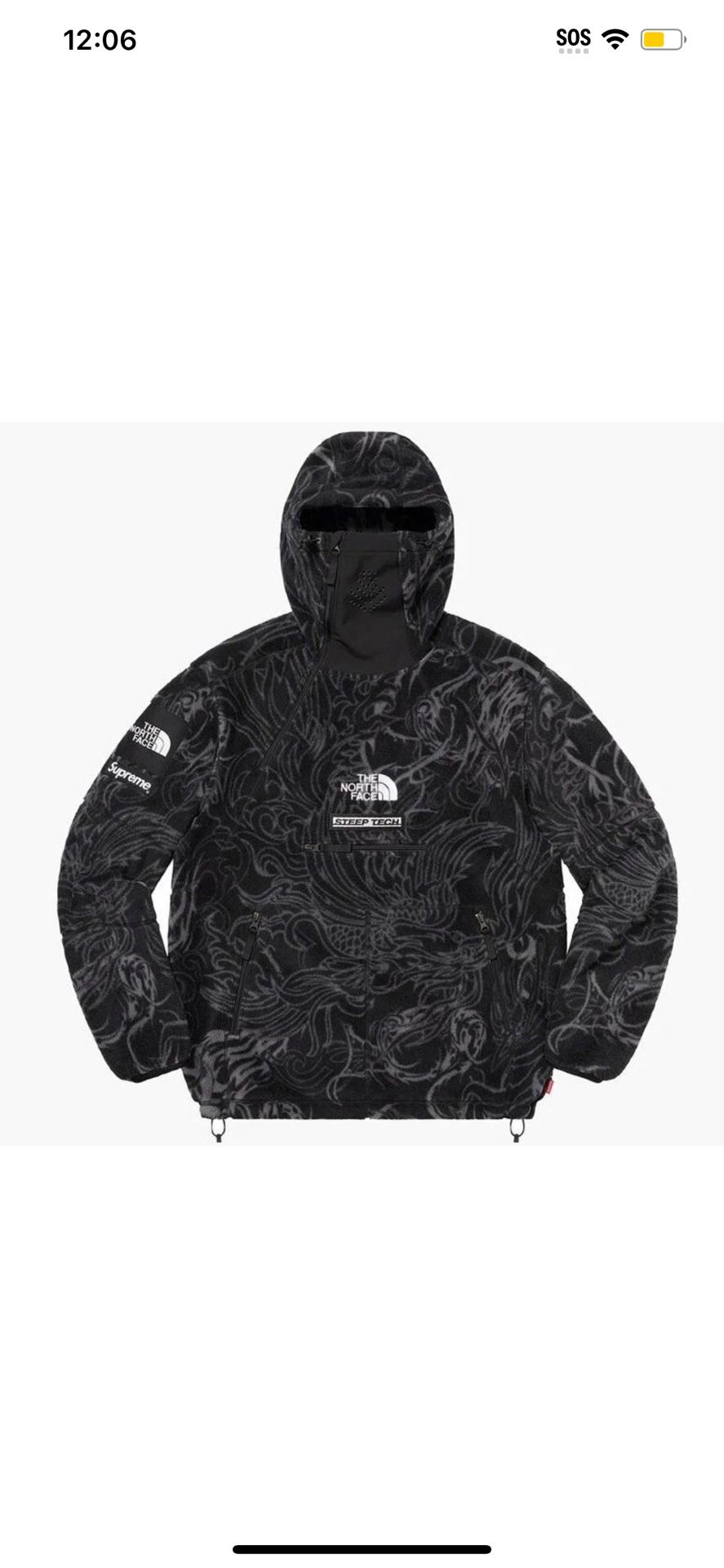North Face Supreme Steep Tech Hoodie 