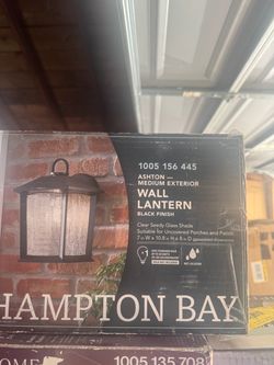 Hampton Bay Ashton Medium Exterior Wall Lantern