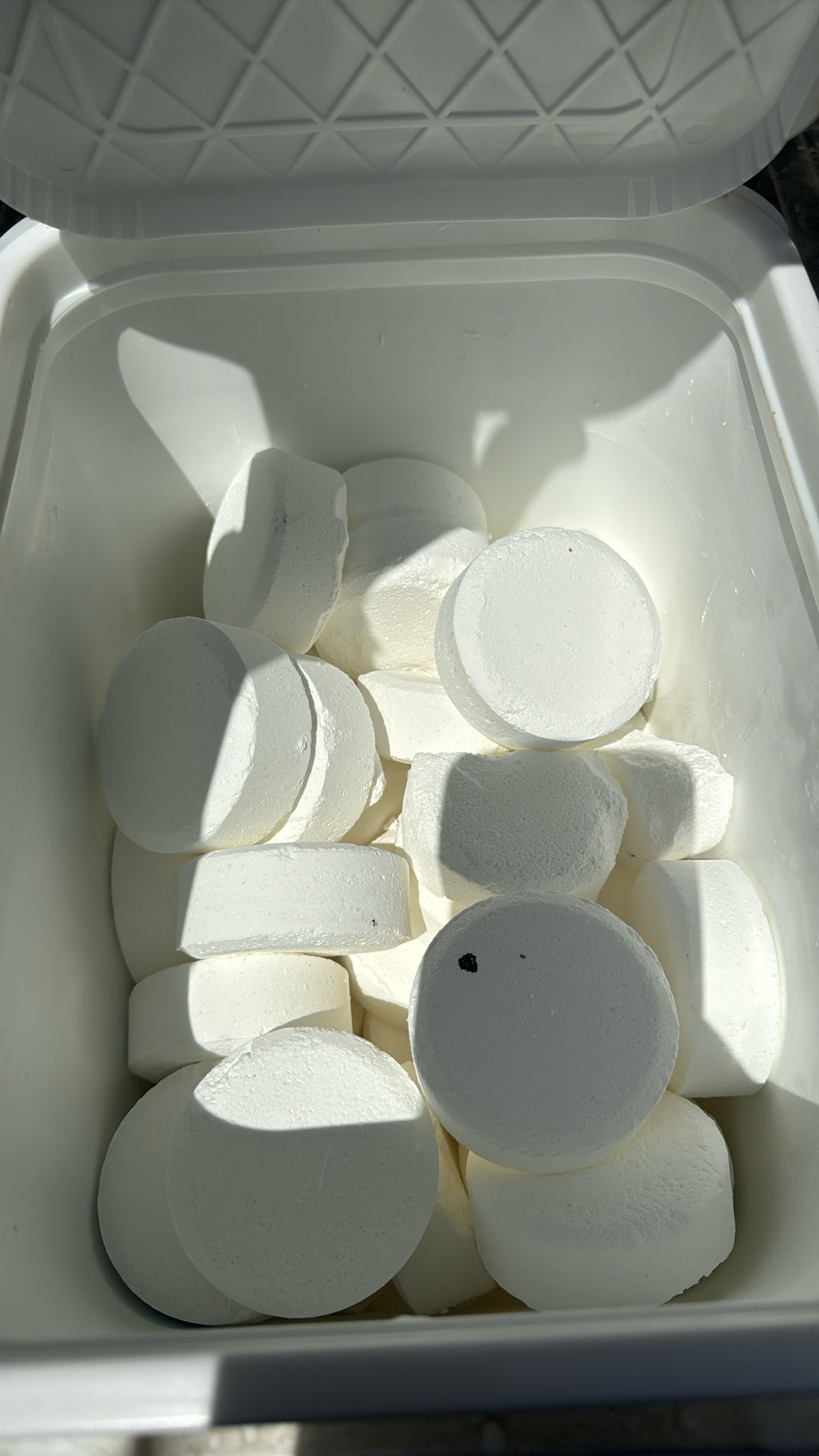 Clorox Pool Tabs + ph Up/down . Tabs Some Used Mostly Full .. Ph New BUNDLE