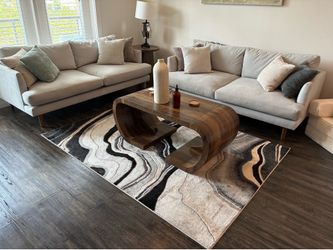 West Elm Haven Loft Sofas – Matching Pair