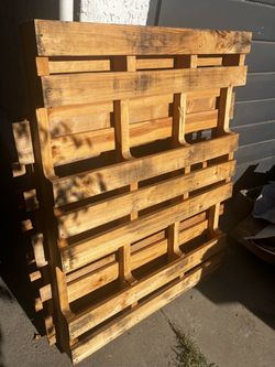 Pallet and cardboard
