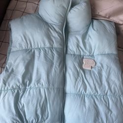 Pink Victoria Secret Puffer Vest 