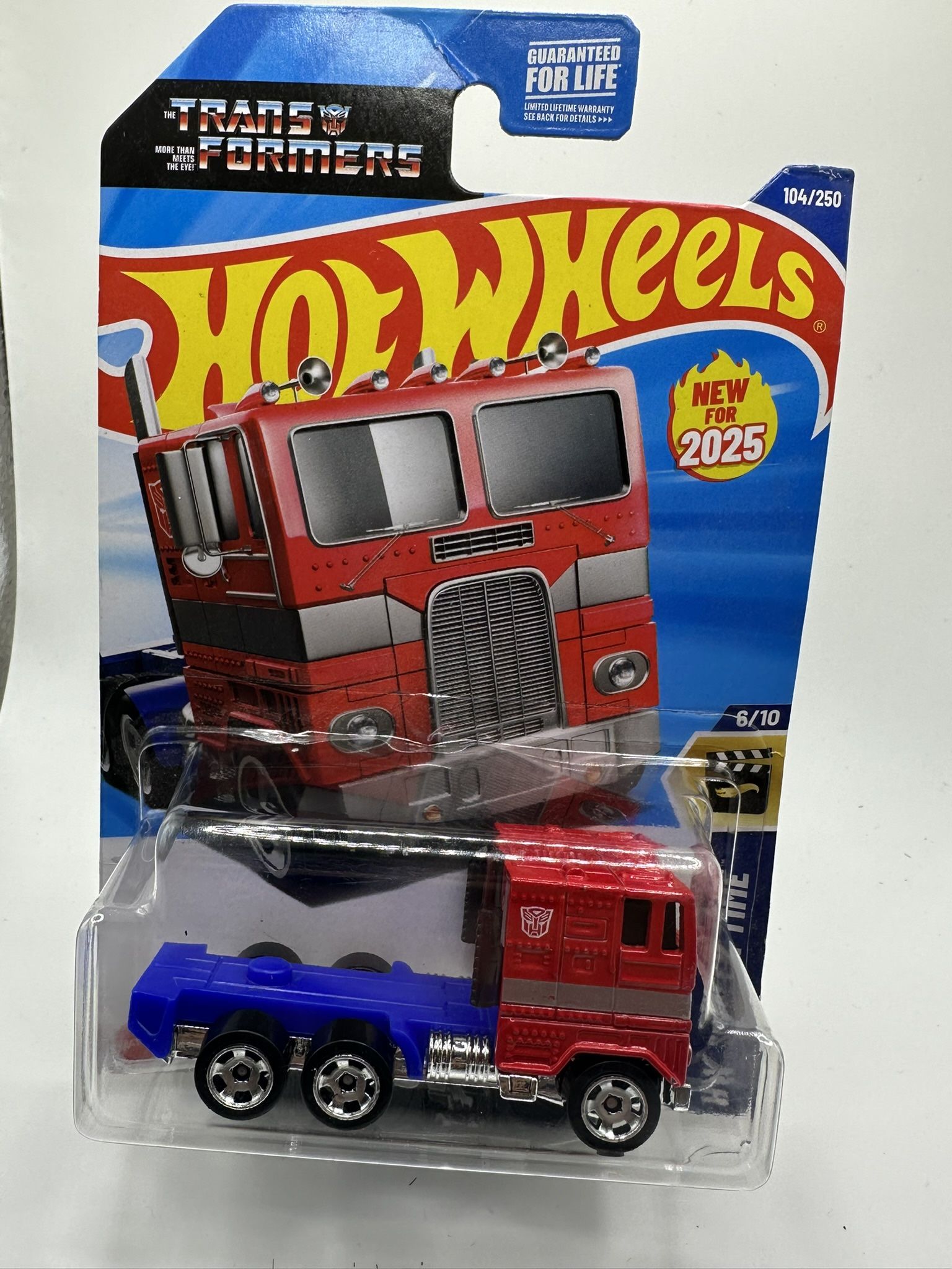 Hotwheels Optimus Prime Transformers
