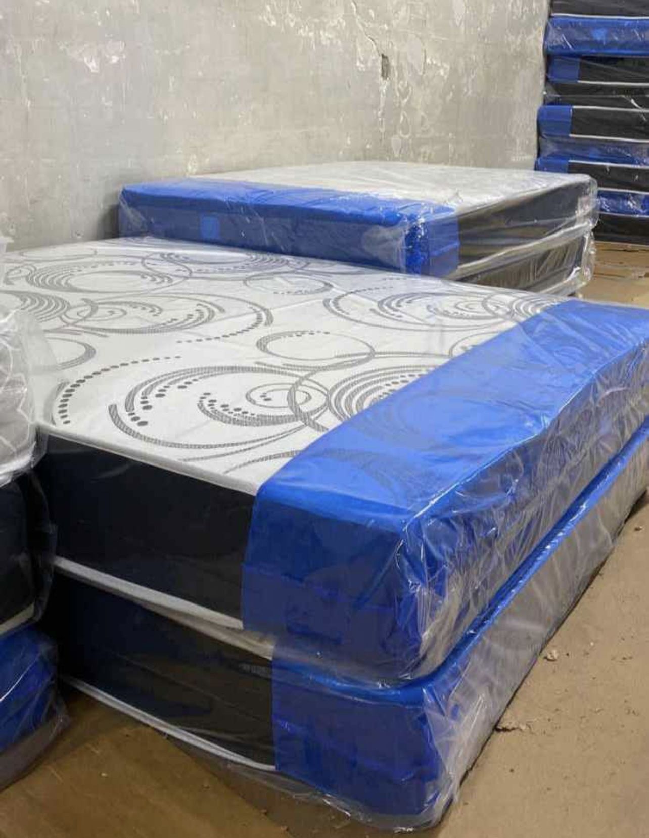 🛏️Mattress+Boxspring-Delivery All Sizes Available! 🛏️