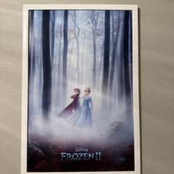 Frozen 2 poster With frame
