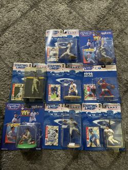 MLB Starting Lineup Sealed Figures With Card
