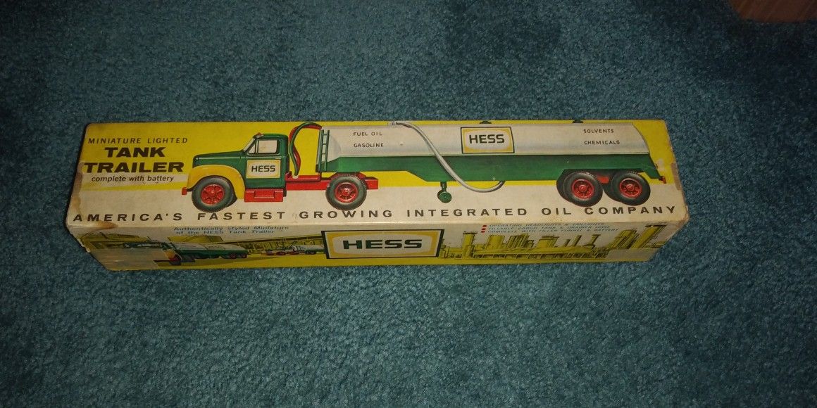 1st Original 1964 Hess Toy Truck (box only)