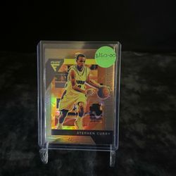 Stephen Curry Basketball Card