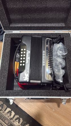 Hohner Panther beginner accordian (buttons)