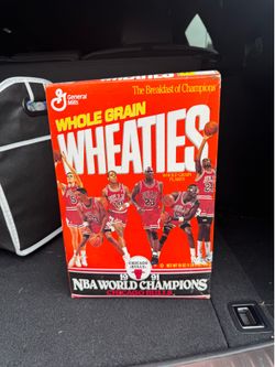 1991 Michael Jordan Wheaties Box, sealed.