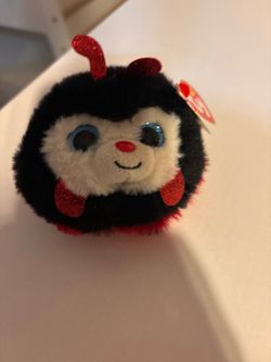 Ty Beanie Balls Ladybug Plush Toy