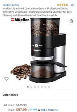 Mueller's Coffee Grinder Professional Series,