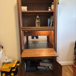 Oak Shelves Unit 