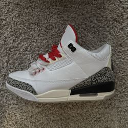 Jordan 3  White Cement Size 7