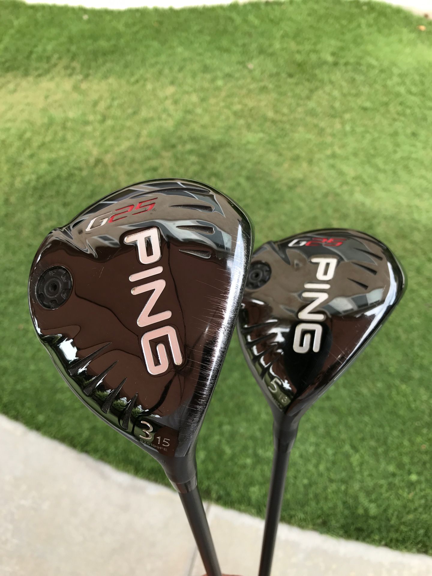 Ping G25 3 Wood & 5 Wood Golf fairway Woods Irons