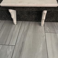 Wood Shelves With Brackets - $10 Each