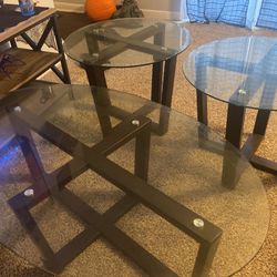 Coffee Table+End Tables