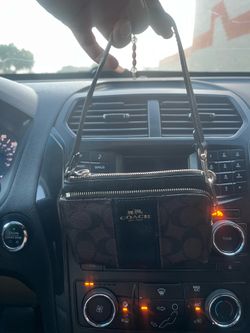 Authentic Coach wrist bag