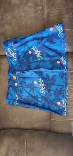 Loudmouth LA Dodgers Blue Palm Tree Print Shorts