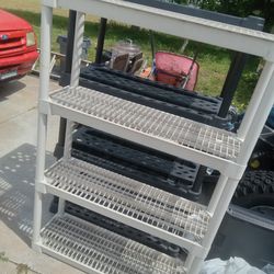 Storage Shelves In Great Condition 