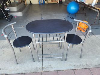 Table and chair