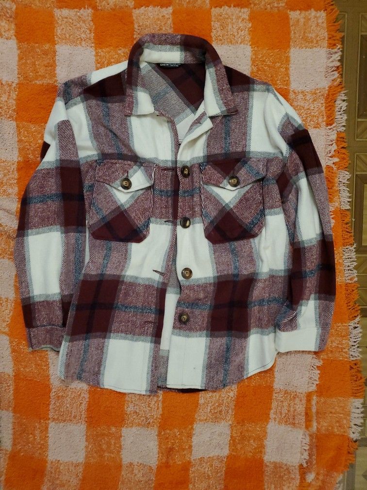Plaid Jacket Shirt