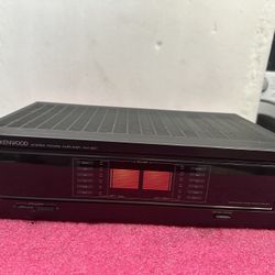 KENWOOD KM-207 STEREO POWER AMPLIFIER , 150 WATTS PER CHANNEL 8 OHMS