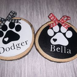 Custom dog ornaments