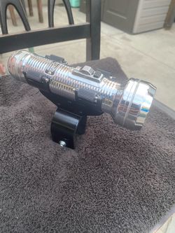 vintage chevrolet accessorie flashlight w holder