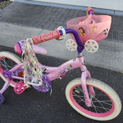 Girls Disney Princess Bike 