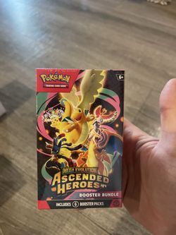Pokémon Ascended Heroes Booster Bundle.