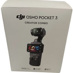 DJI Osmo Pocket 3 Creator Combo Handheld Gimbal Stabilizer Camera