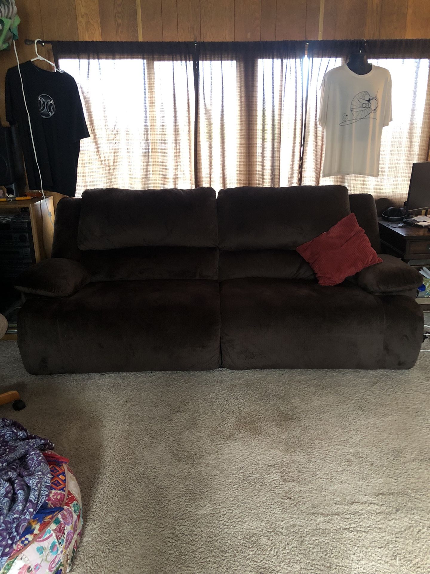 Reclining LoveSeat In Good Condition