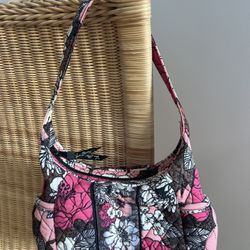 Vera Bradley Mocha Rouge Shoulder Bag  