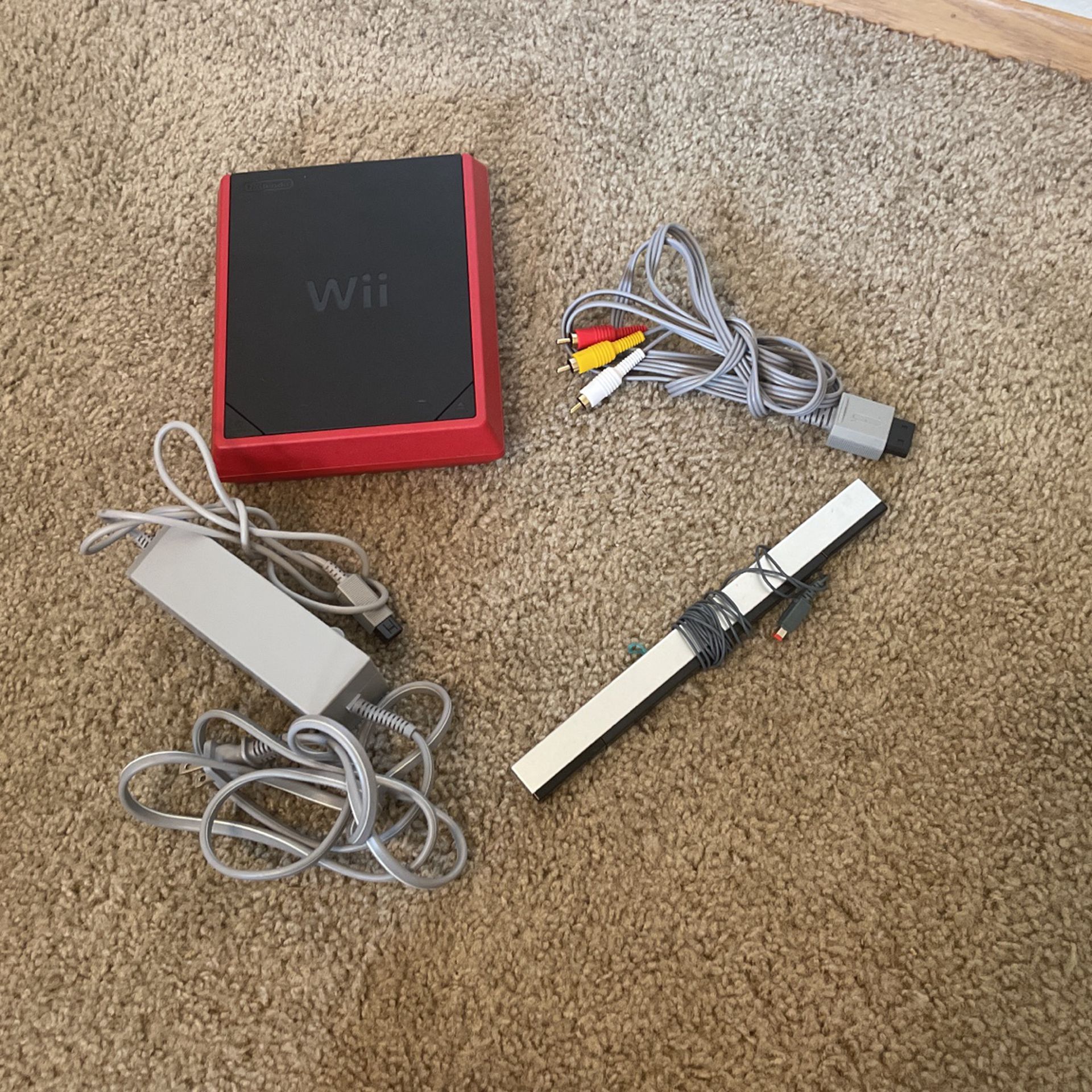 Wii Mini With 2 Games