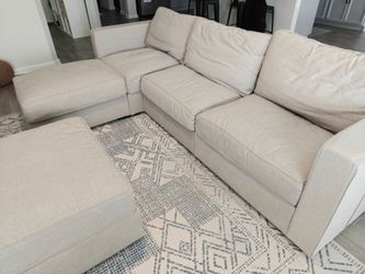 Lovesac Sactional Set - 7 seats & 9 sides - Beachwood