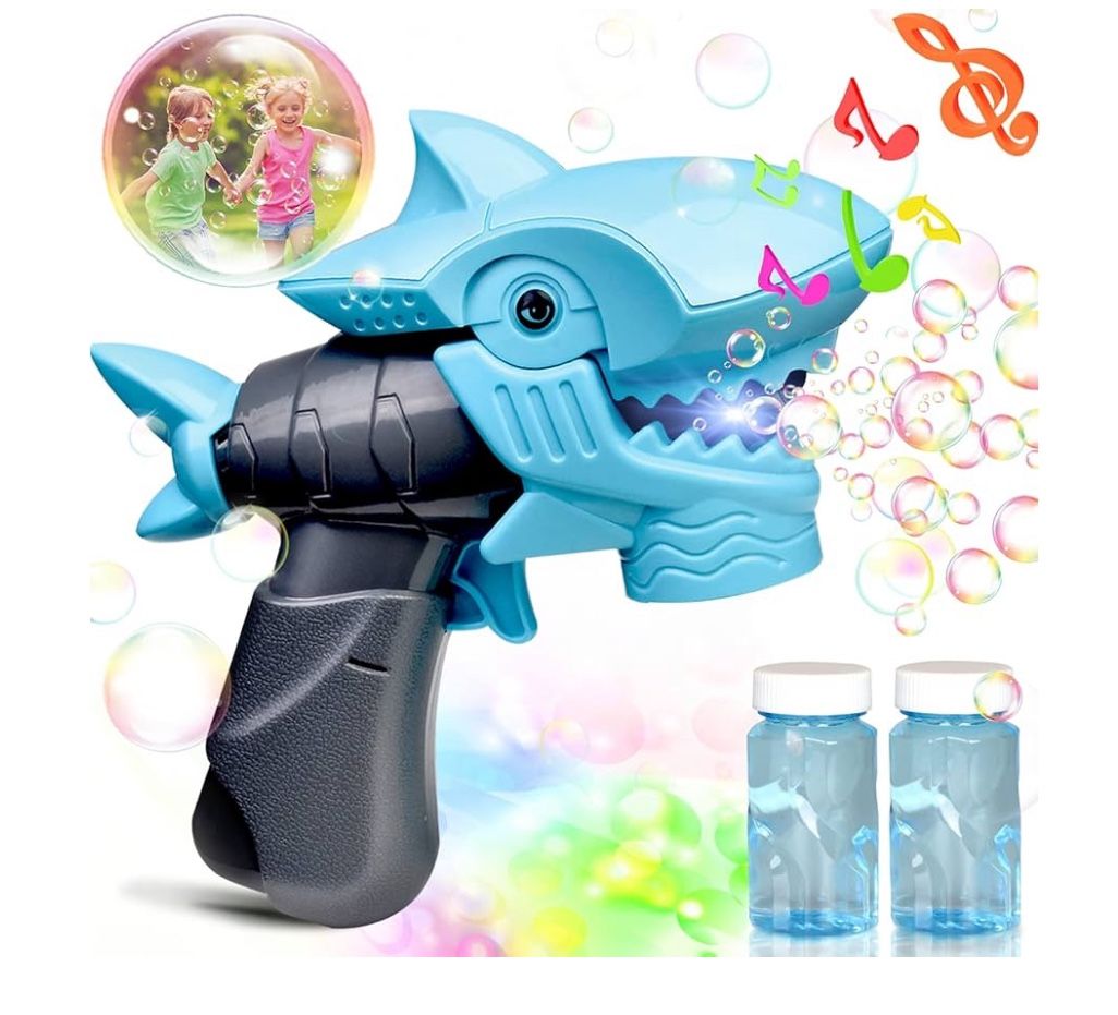 Shark Bubble Maker, New