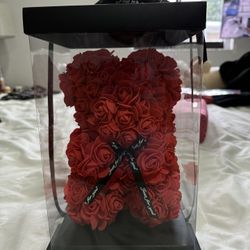 rose teddy bear