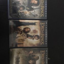 Lord of the rings (LOTR- trilogy) DVD