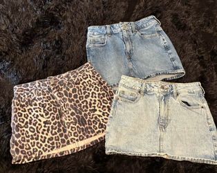 Pacsun Jean Skirt Bundle