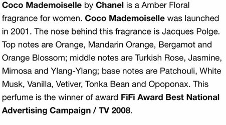 Chanel Coco Mademoiselle Eau De Parfum for Women 3.4 oz. Authentic